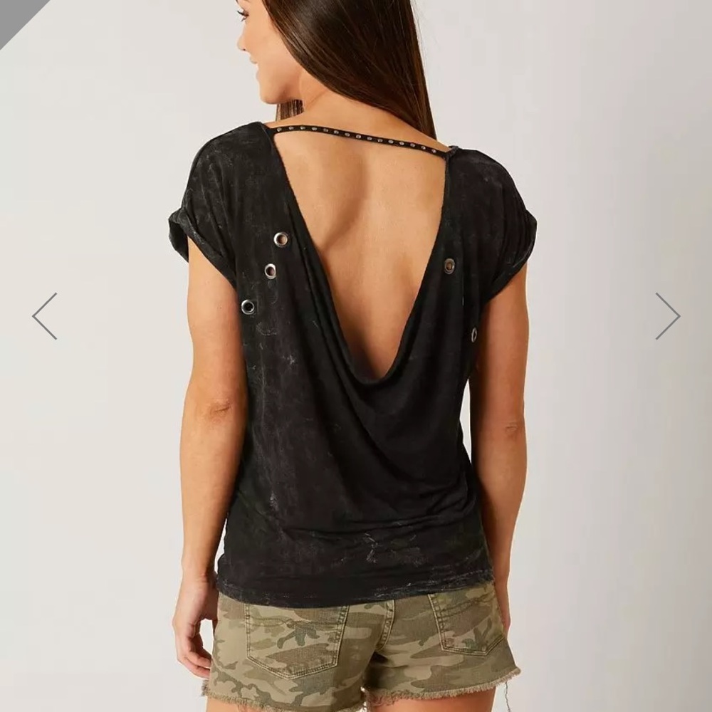 Fast and furious open back too black size small
